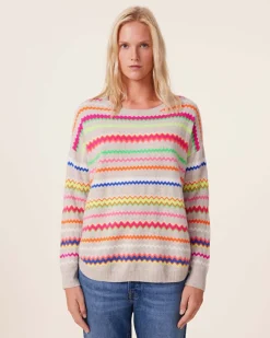 Pull Cachemire Col Rond, 2 Fils