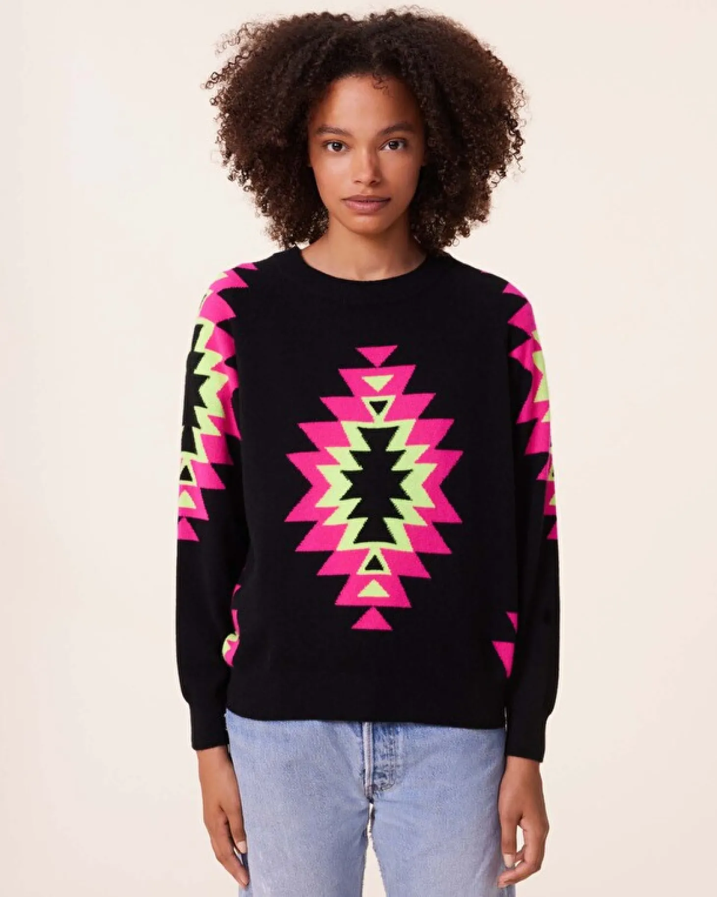 Pull Cachemire Col Rond, 2 Fils