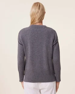 Pull Cachemire Col Rond, 6 Fils