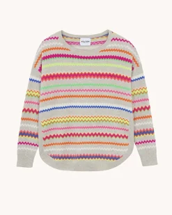 Pull Cachemire Col Rond, 2 Fils