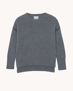 Pull Cachemire Col Rond, 6 Fils
