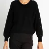 Pull Cachemire Col Rond Avec Boutons