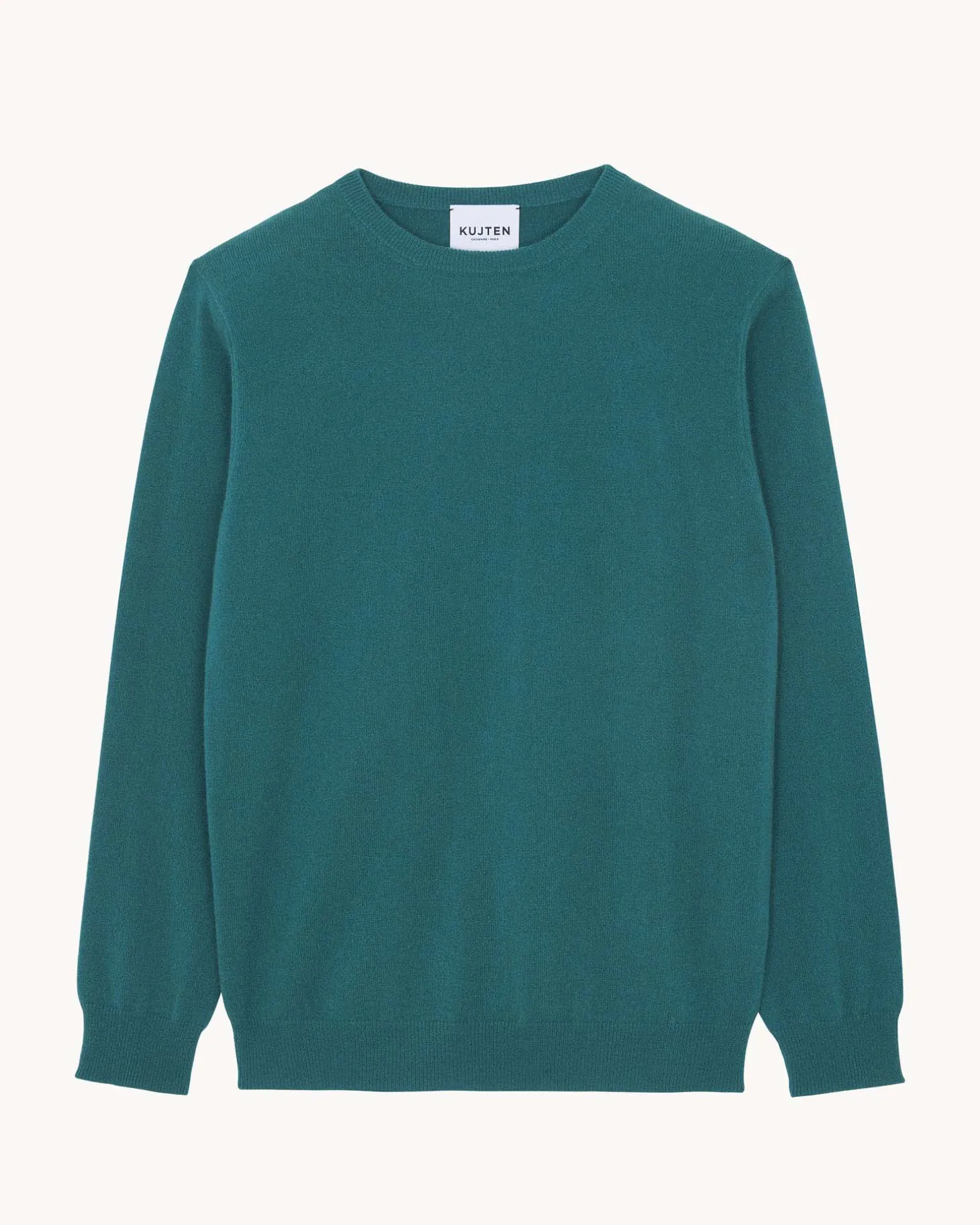 Pull Cachemire Col Rond Basic , 2 Fils