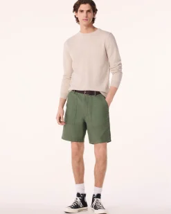 Pull Cachemire Col Rond Basic , 2 Fils