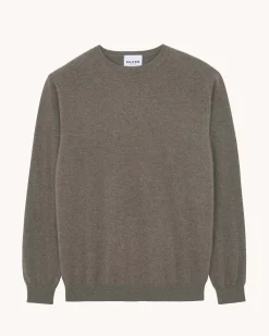 Pull Cachemire Col Rond Basic , 2 Fils