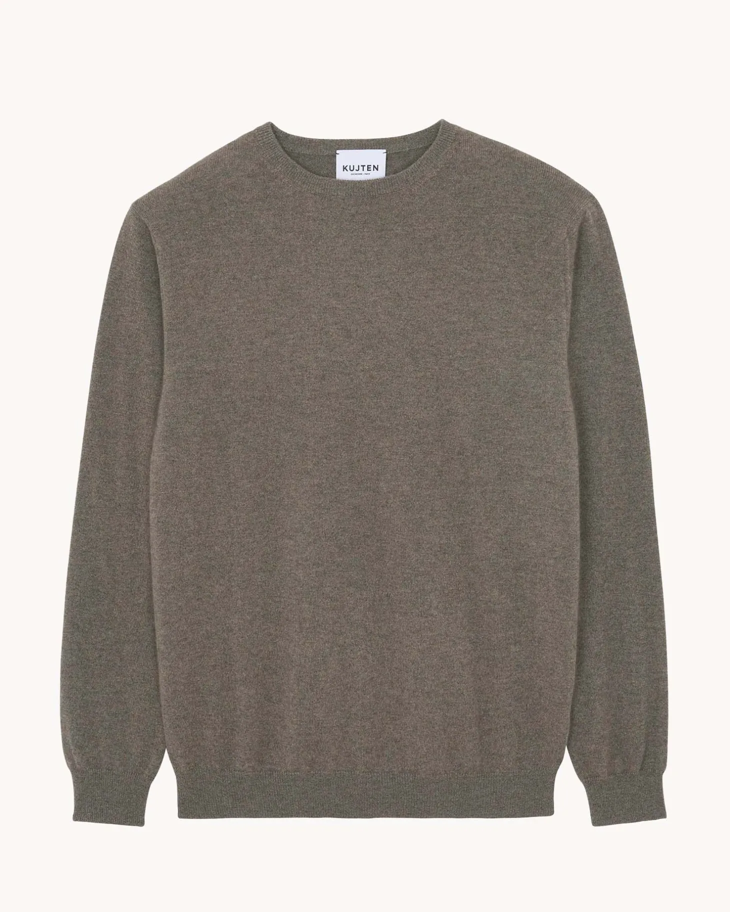 Pull Cachemire Col Rond Basic , 2 Fils