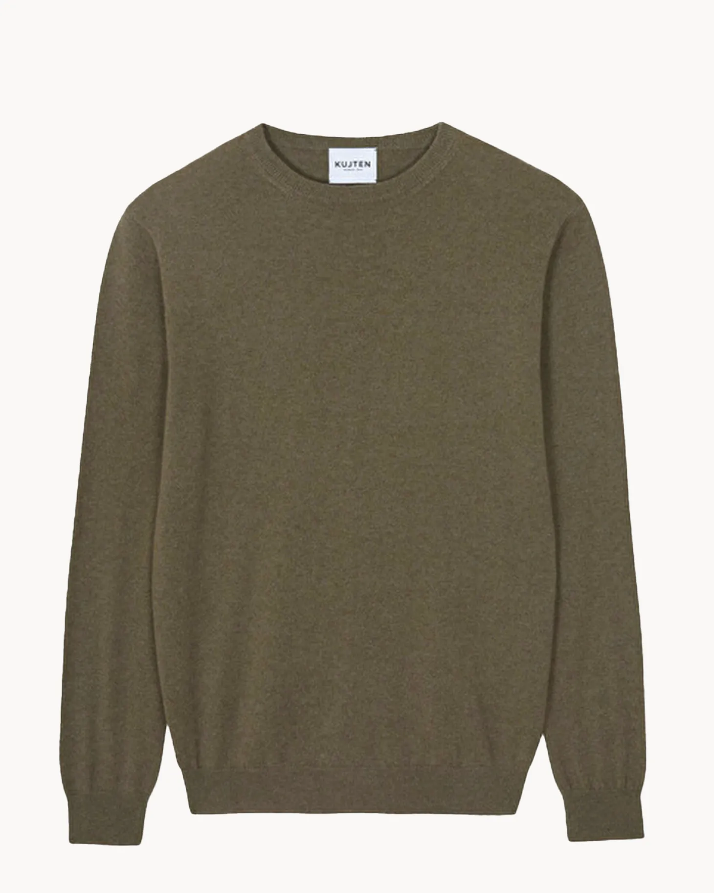Pull Cachemire Col Rond Basic , 2 Fils