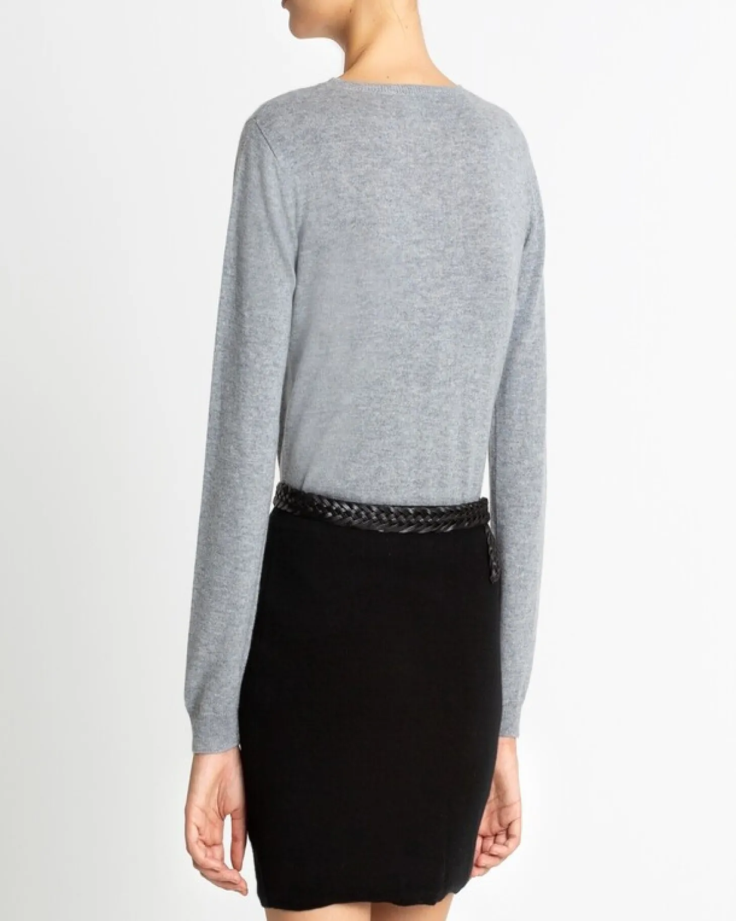 Pull Cachemire Col Rond Basic