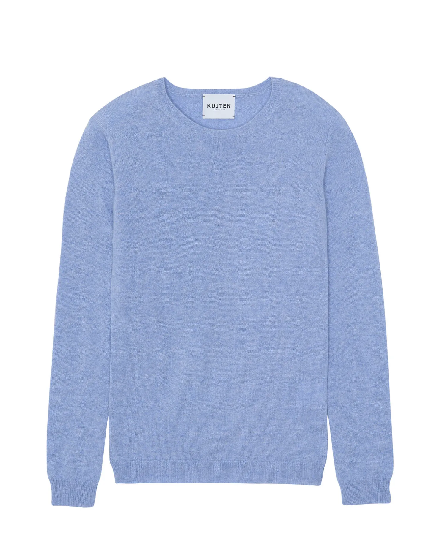 Pull Cachemire Col Rond Femme Basic, 2 Fils