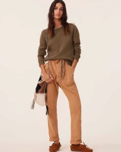 Pull Cachemire Col Rond Femme, 6 Fils