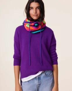 Pull Cachemire Col Rond Femme, 4 Fils