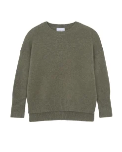 Pull Cachemire Col Rond Femme, 4 Fils