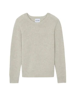Pull Cachemire Col Rond Femme, 6 Fils