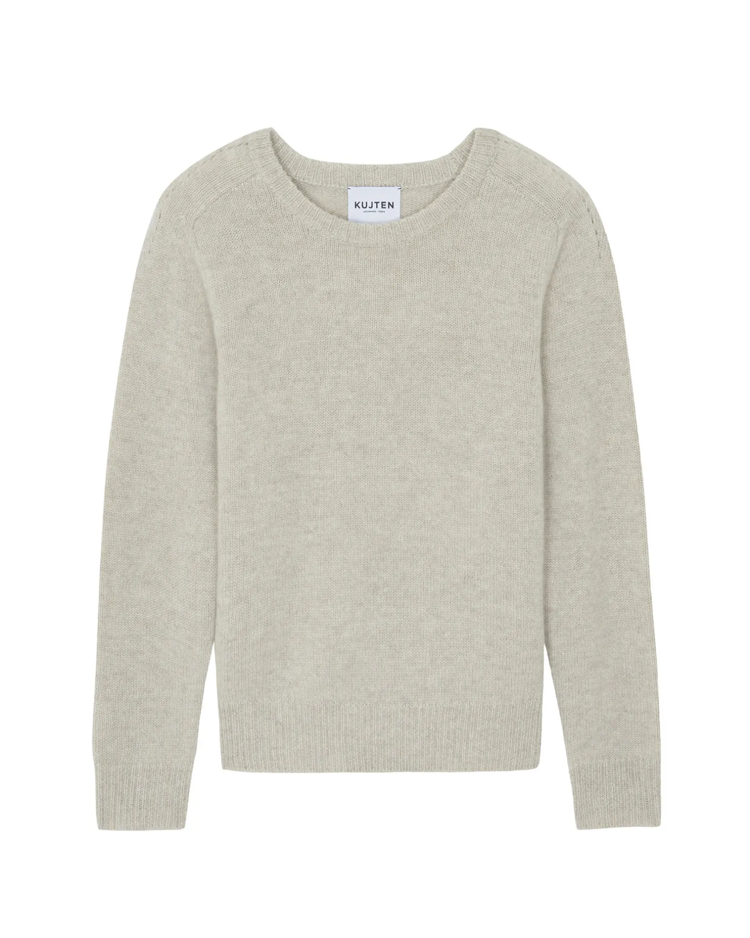 Pull Cachemire Col Rond Femme, 6 Fils