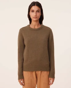 Pull Cachemire Col Rond Femme, 6 Fils