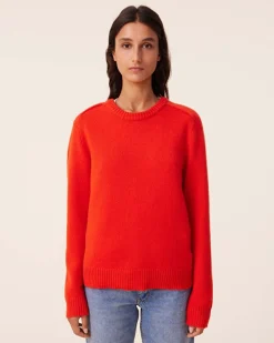 Pull Cachemire Col Rond Femme, 6 Fils