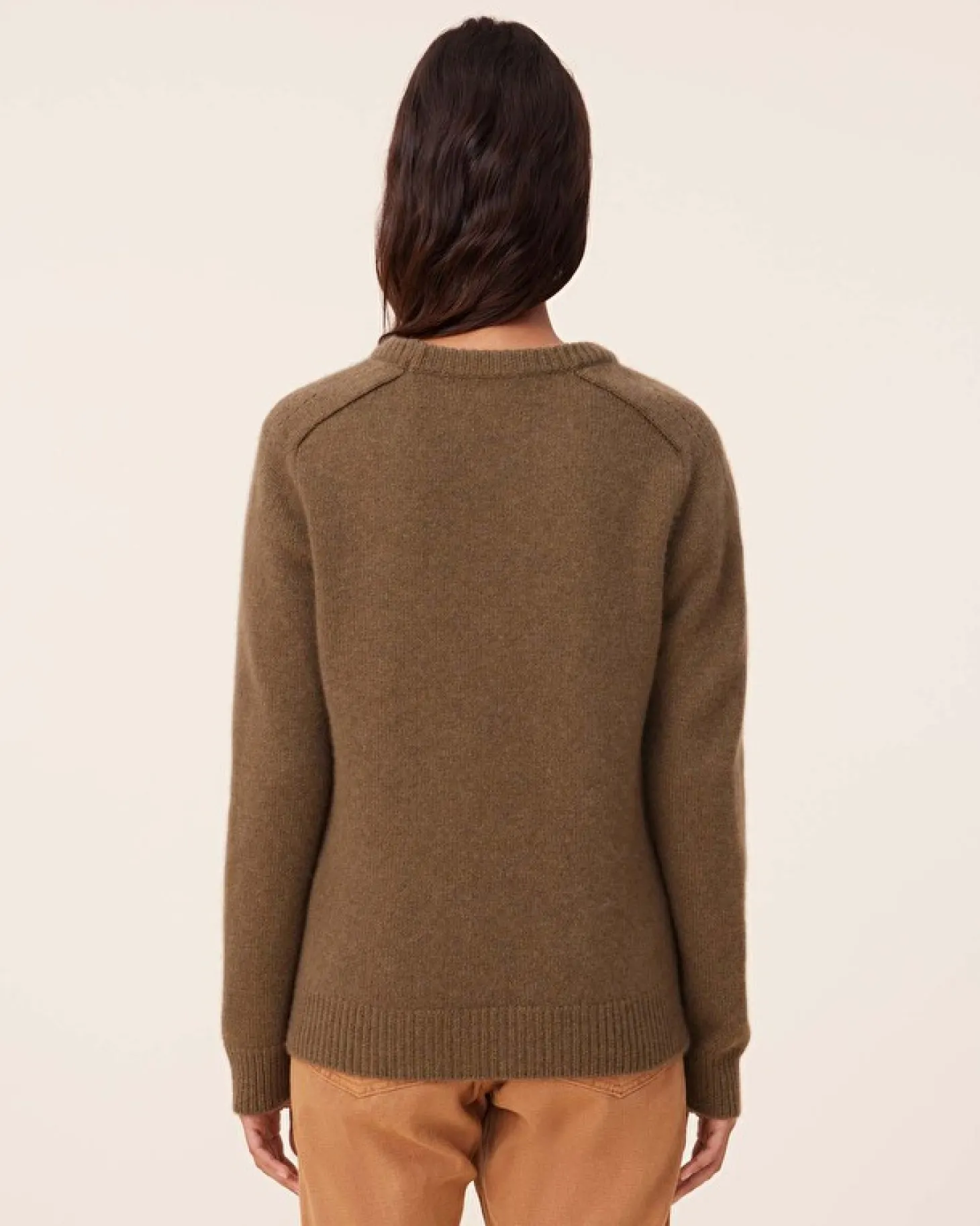 Pull Cachemire Col Rond Femme, 6 Fils