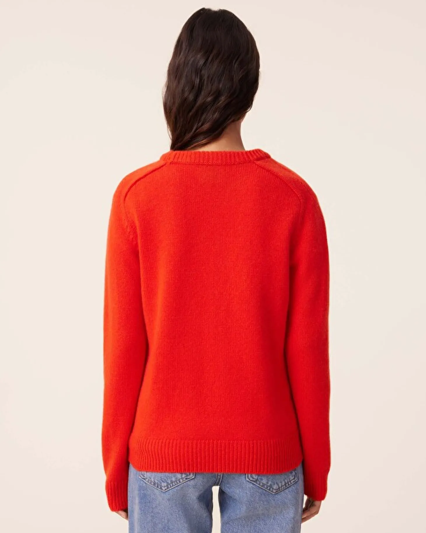 Pull Cachemire Col Rond Femme, 6 Fils