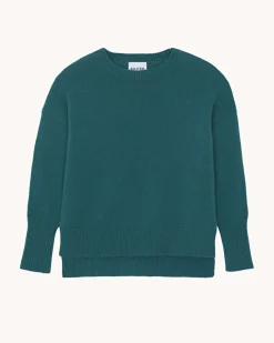 Pull Cachemire Col Rond Femme, 4 Fils