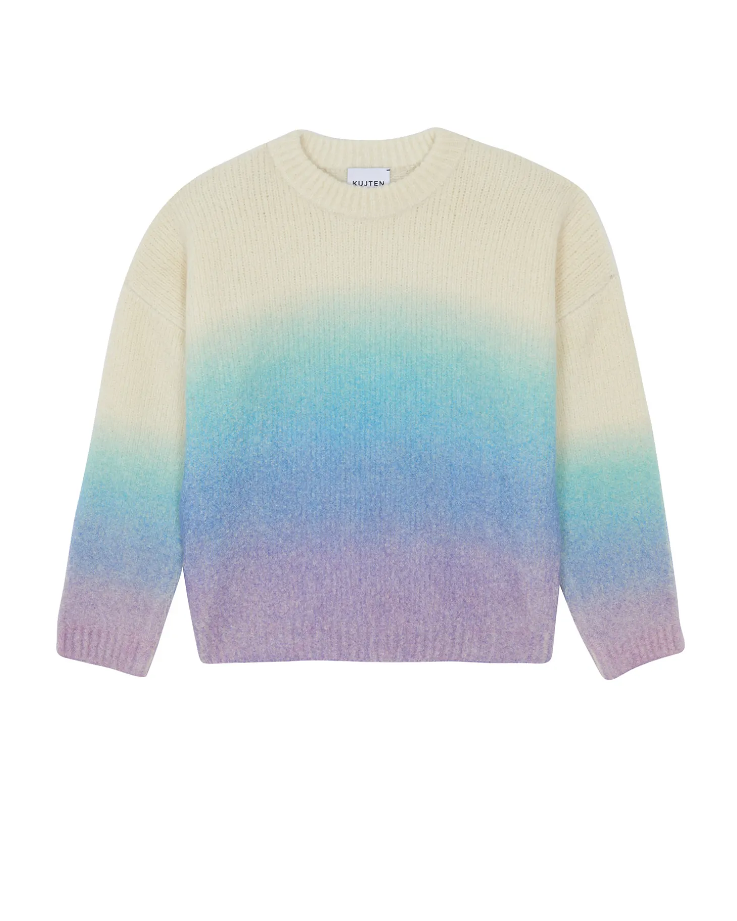 Pull Cachemire Col Rond Jersey Boucle, 2 Fils