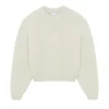 Pull Cachemire Col Rond Jersey Boucle, 2 Fils