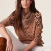 Pull Cachemire Col Rond Liquette, 2 Fils
