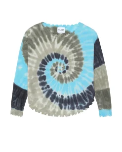 Pull Cachemire Col Rond Liquette Tie&Dye