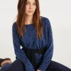Pull Cachemire Col Rond Liquette