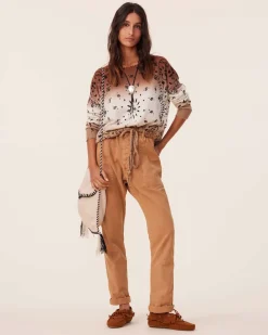 Pull Cachemire Col Rond Liquette, 2 Fils