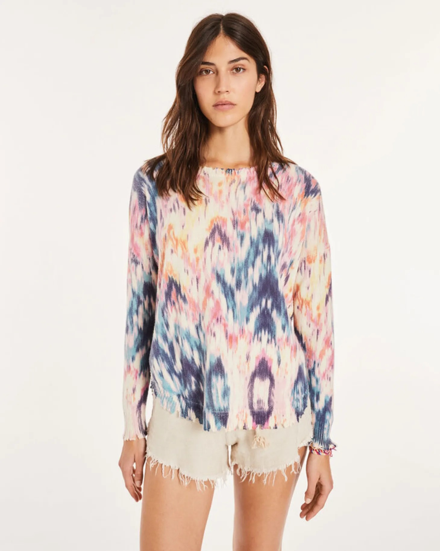 Pull Cachemire Col Rond Liquette