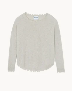 Pull Cachemire Col Rond Liquette Femme