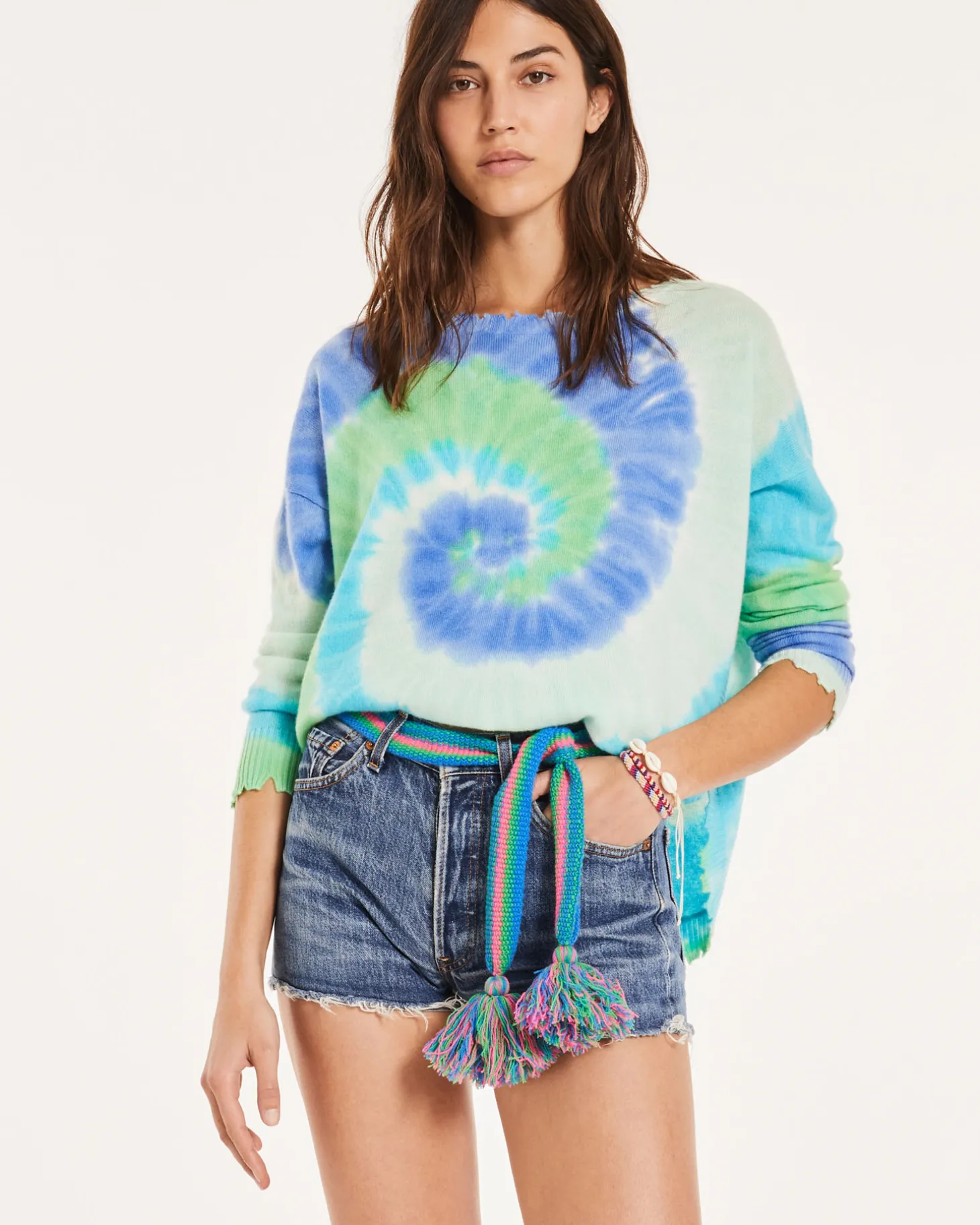Pull Cachemire Col Rond Liquette