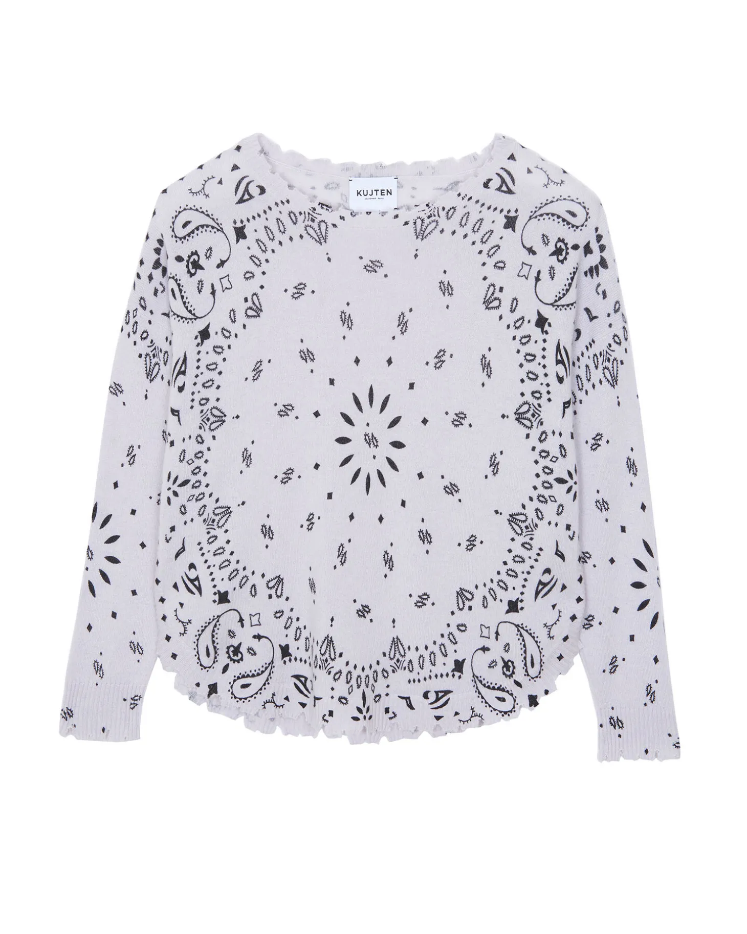 Pull Cachemire Col Rond Liquette
