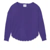 Pull Cachemire Col Rond Liquette, 2 Fils