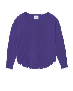 Pull Cachemire Col Rond Liquette, 2 Fils
