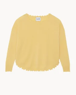 Pull Cachemire Col Rond Liquette, 2 Fils