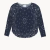 Pull Cachemire Col Rond Liquette, 2 Fils