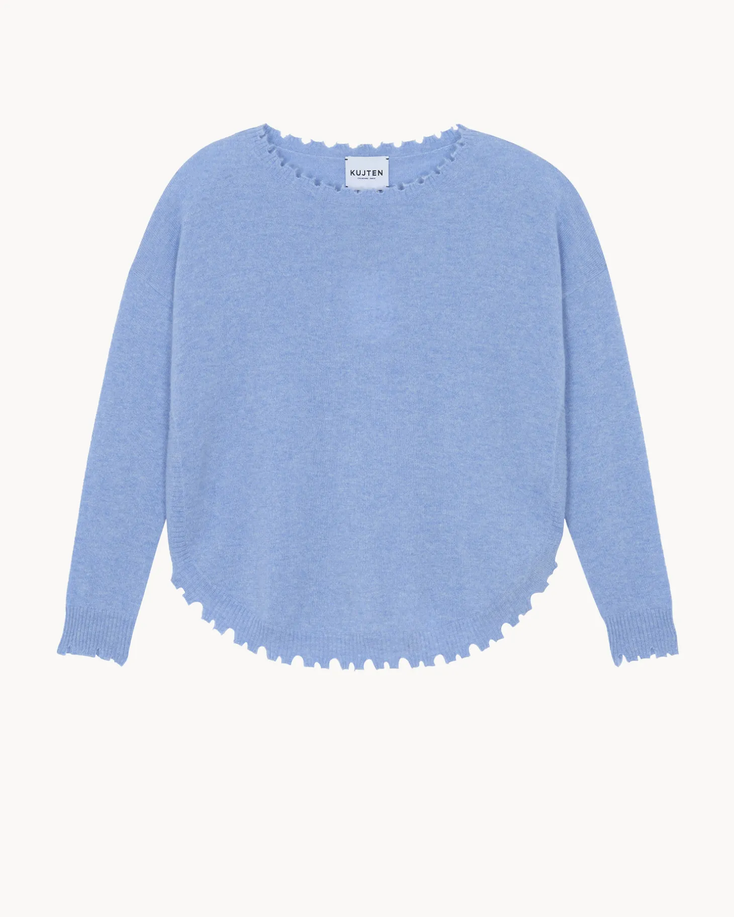 Pull Cachemire Col Rond Liquette
