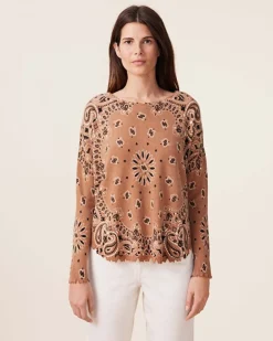 Pull Cachemire Col Rond Liquette, 2 Fils