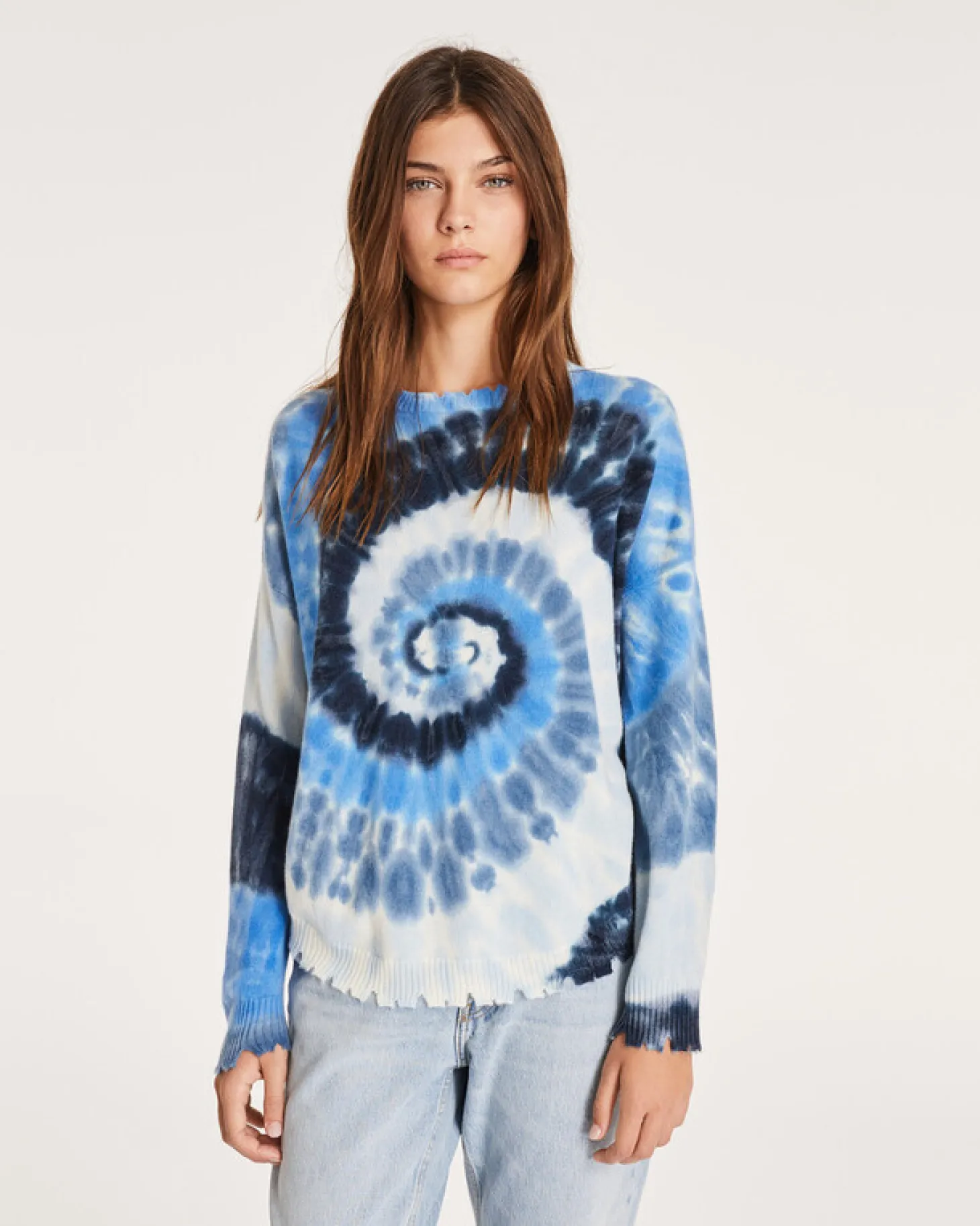 Pull Cachemire Col Rond Liquette