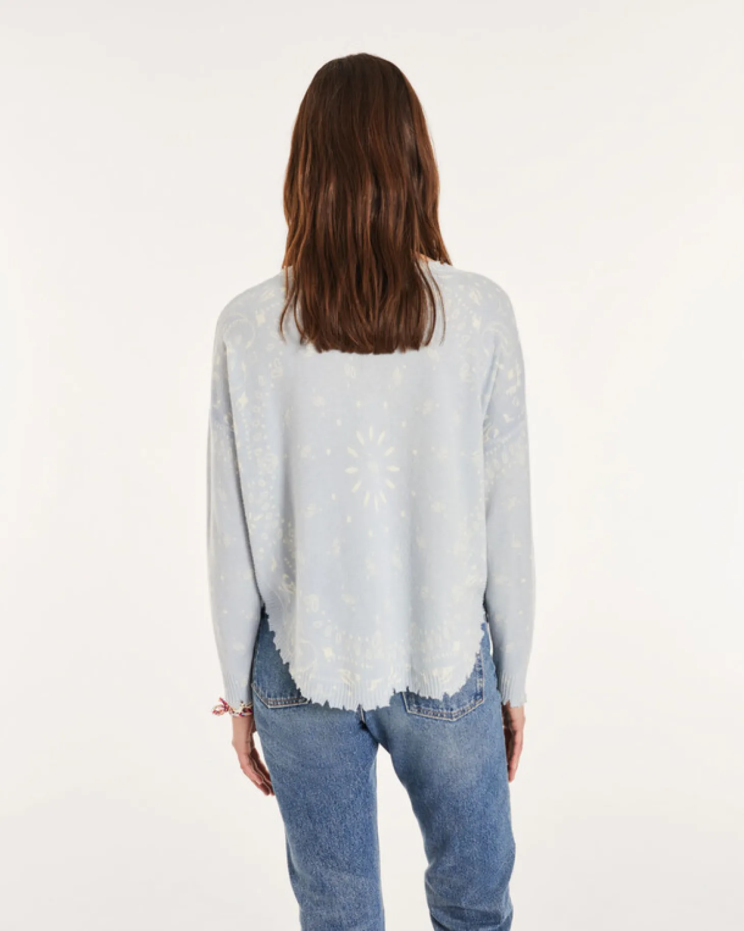 Pull Cachemire Col Rond Liquette