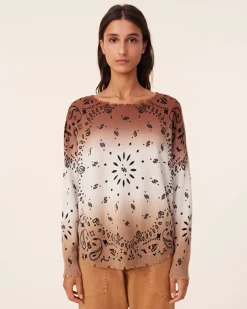 Pull Cachemire Col Rond Liquette, 2 Fils