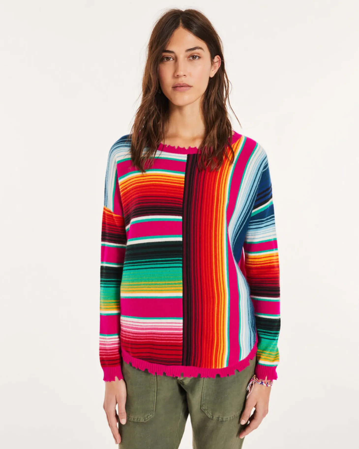 Pull Cachemire Col Rond Liquette