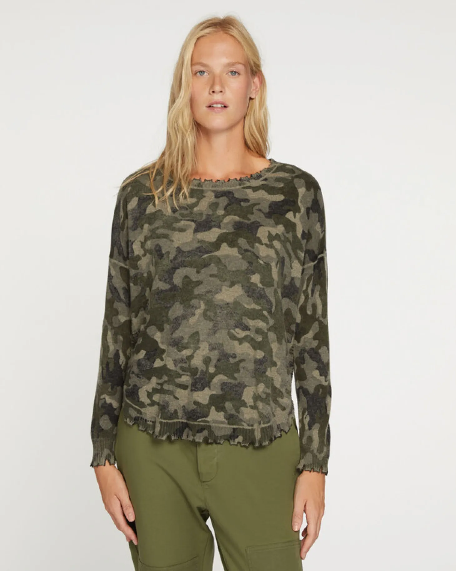Pull Cachemire Col Rond Liquette