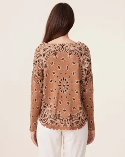 Pull Cachemire Col Rond Liquette, 2 Fils