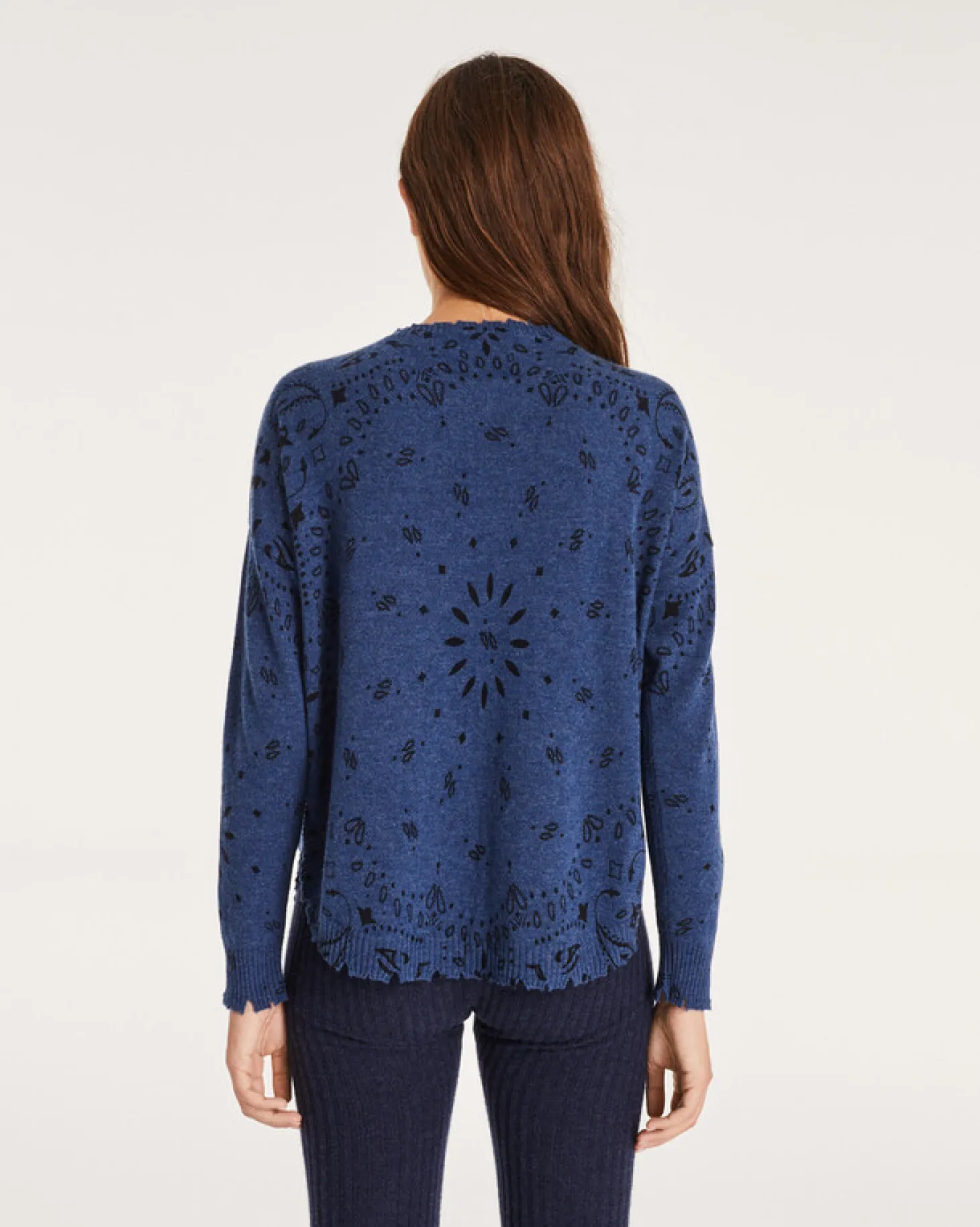 Pull Cachemire Col Rond Liquette