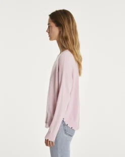 Pull Cachemire Col Rond Liquette Femme