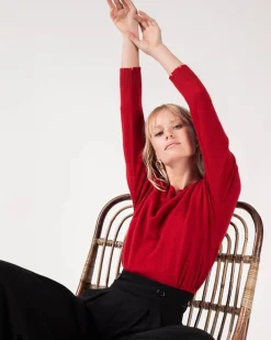 Pull Cachemire Col Rond Liquette