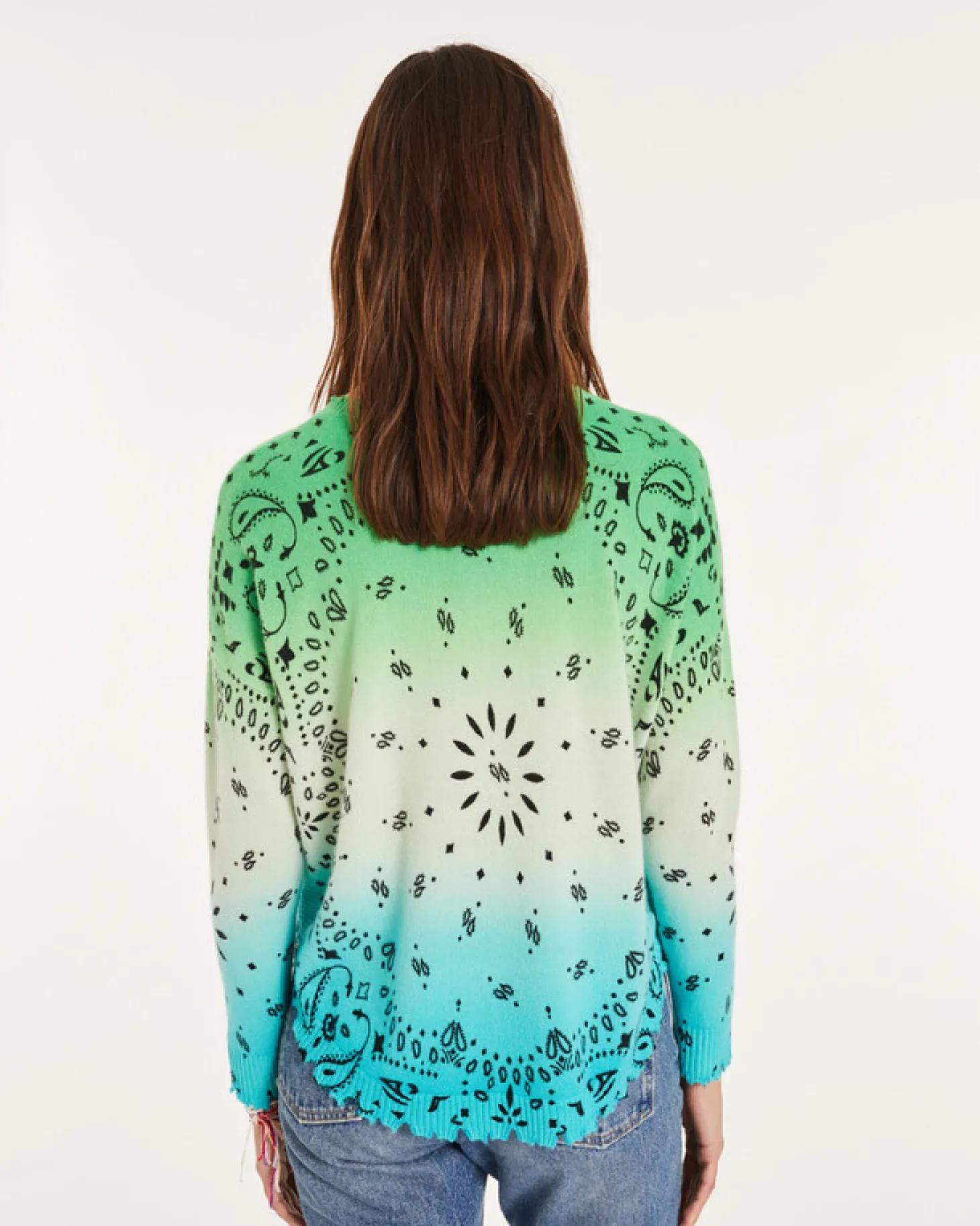 Pull Cachemire Col Rond Liquette