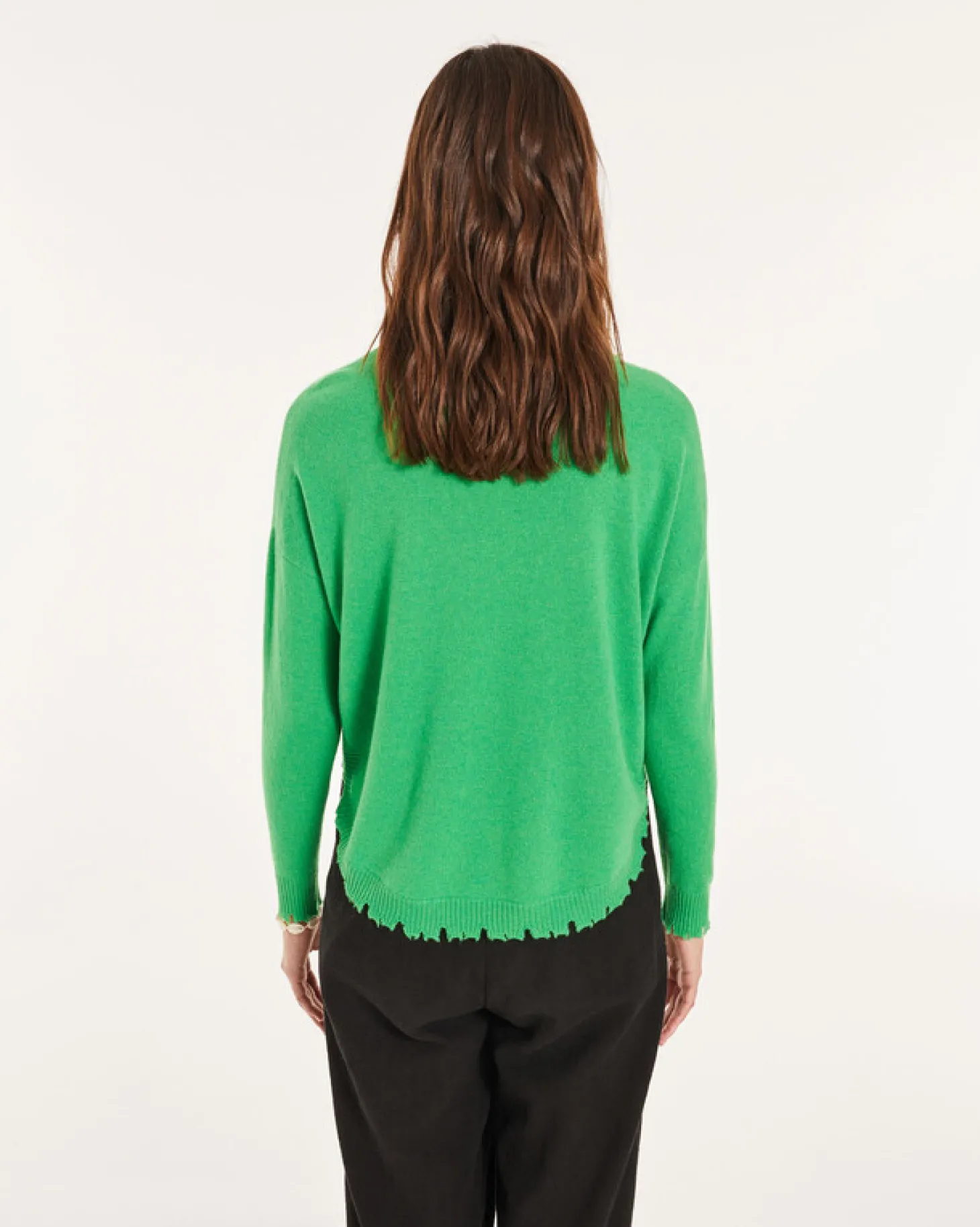 Pull Cachemire Col Rond Liquette